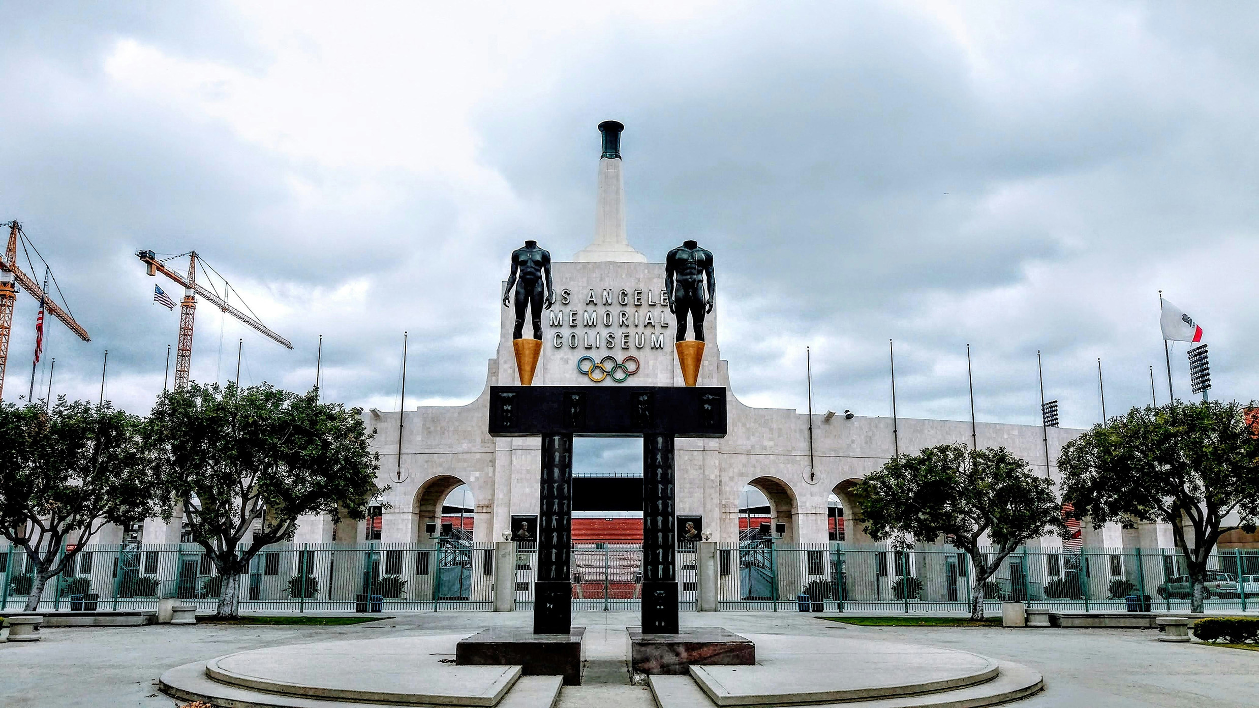The Los Angeles Memorial Coliseum